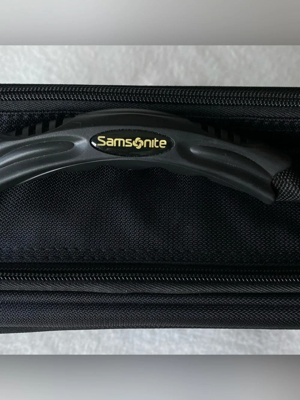 Samsonite Laptop Case Black Soft Shoulder Bag Travel Briefcase Carry on